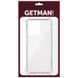 TPU чехол GETMAN Ease logo усиленные углы для Realme C30 Бесцветный (прозрачный) 264456 фото 2