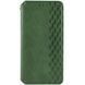 Шкіряний чохол-книжка GETMAN Cubic (PU) для Xiaomi Redmi 15C (EU) Зелений 399775 фото 1