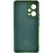 Чохол Silicone Cover Lakshmi Full Camera (A) для Xiaomi Poco X5 5G / Redmi Note 12 5G Зелений / Dark green 268254 фото 2