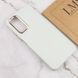 TPU чохол Bonbon Metal Style для Samsung Galaxy A14 4G/5G Білий / White 270309 фото 4