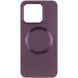 TPU чохол Bonbon Metal Style with MagSafe для Xiaomi 14 Pro Бордовий / Plum 283999 фото 2