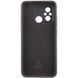 Чохол Silicone Cover Lakshmi Full Camera (AAA) для Xiaomi Redmi 12C Чорний / Black 271876 фото 3