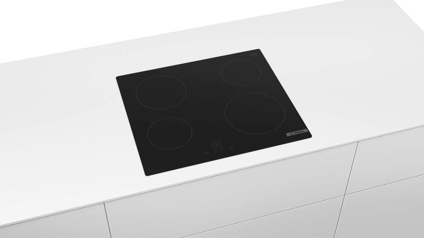 Варильна поверхня Bosch електрична, 60см, чорний (PKE611BA2E) 373220 фото