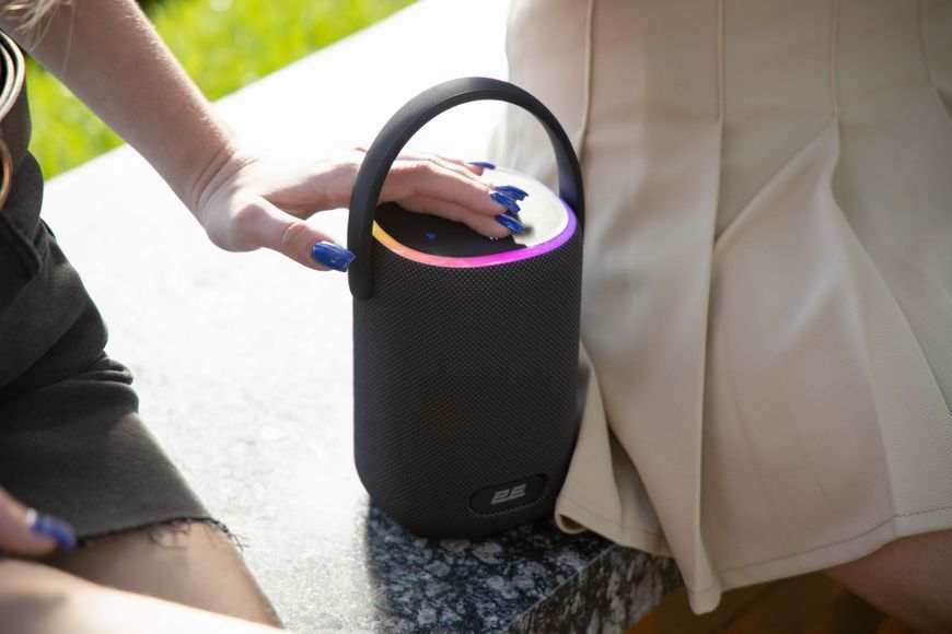 Акустична система 2E SoundXDrum TWS, Wireless, Waterproof Black (2E-BSSXDWBK) 363658 фото