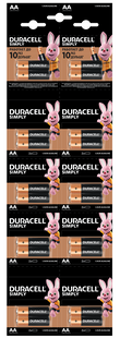 Батарейка DURACELL LR06 MN1500 уп. 1х2 шт. відривна (плакат 2х10) 306657 фото