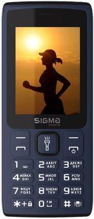 Телефон Sigma Mobile X-Style 34 NRG Type-C Blue 281619 фото