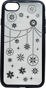 Чохол-накладка iPhone 7 PGScase PU with crystal elements Winter Black 70923 фото