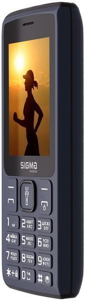 Телефон Sigma Mobile X-Style 34 NRG Type-C Blue 281619 фото