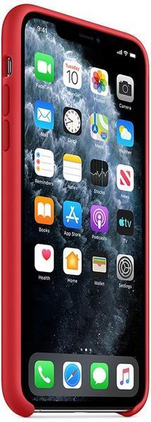 Чохол-накладка iPhone 11 Pro Max Apple AAA Silicone case (PRODUCT)RED 134559 фото