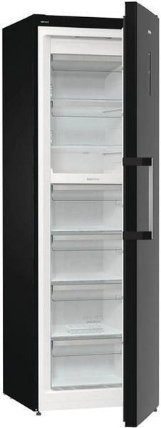 Морозильна камера Gorenje, 185.5x59.5х66.3, 280л, 1дв., A++, NF, диспл зовн., інвертор, чорний (FN619EABK6) 374951 фото