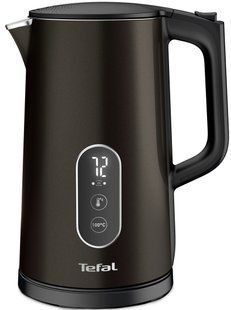 Електрочайник Tefal Digital 1.7л, з подвійними стінками, 5 темп.реж, чорний (KI831E10) 370595 фото