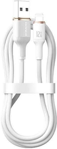 Кабель Romoss CB1224 USB-Ligh 2.4A 2m (CB1224-821-134H) білий 345943 фото