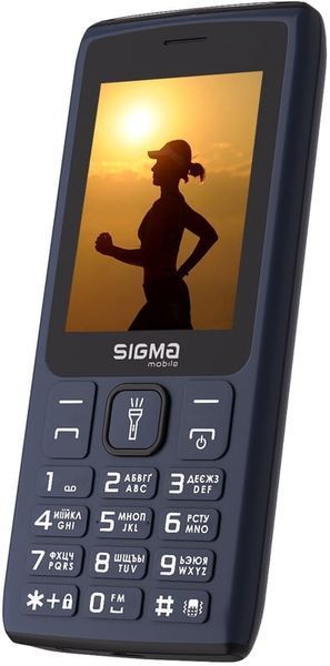 Телефон Sigma Mobile X-Style 34 NRG Type-C Blue 281619 фото