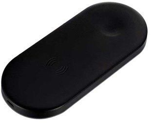 Бездротовий зарядний пристрій COTEetCI CS5168-BK Phone+iWatch Black 130810 фото