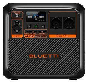 Зарядна станція Bluetti AC180P 1800W/1440WH Balck/Orange 280655 фото