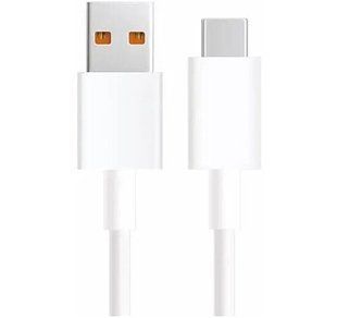 Кабель Xiaomi 6A Type-A to Type-C 1m (BHR6032GL) White 260991 фото