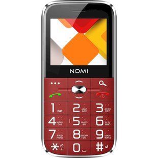 Телефон Nomi i220 Red (Червоний) 318492 фото
