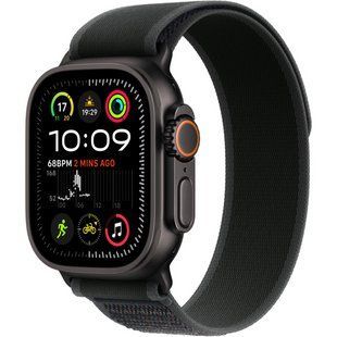 Смарт-годинник Apple Watch Ultra 2 GPS + LTE 49mm Black Titanium Case With Black Trail Loop S/M MX4U3 320071 фото