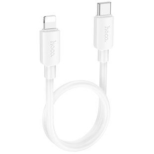 Дата кабель Hoco X96 Hyper Type-C to Lightning 20W (0.25m) (White) 400741 фото