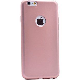 Чохол-накладка iPhone 6-Plus Hoco Ultra Slim silicon BLACK-se Rose Gold 65406 фото