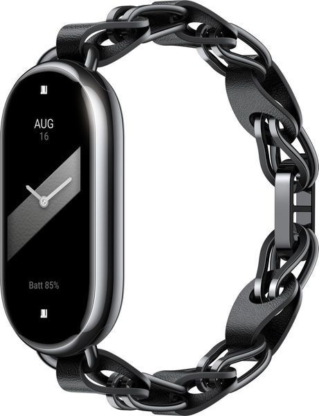 Ремінець Xiaomi Smart Band 8/9 Chain Strap Black (чорний) 329220 фото