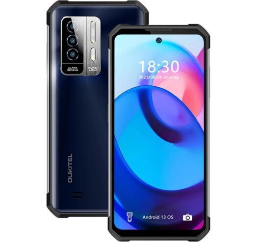 Смартфон Oukitel WP27 12/256GB Black/Blue Global 284692 фото