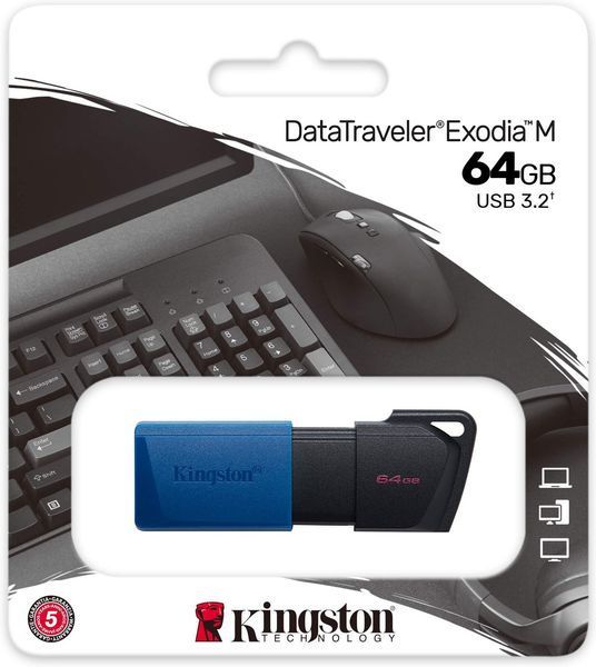 USB флеш Kingston DT Exodia M 64GB USB 3.2 (DTXM/64GB) 274196 фото