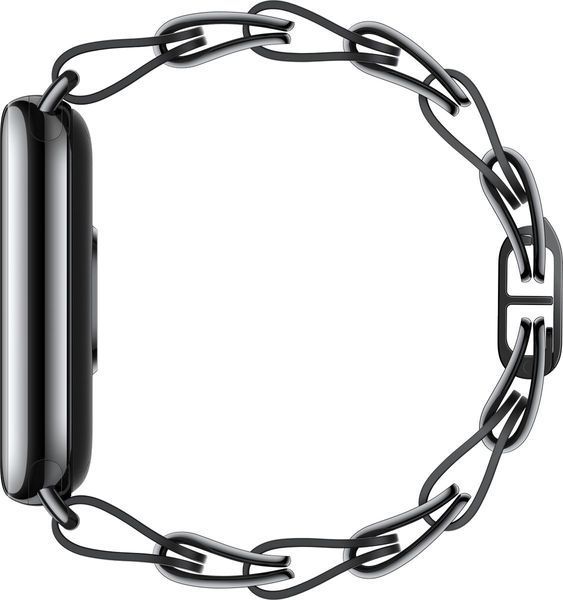 Ремінець Xiaomi Smart Band 8/9 Chain Strap Black (чорний) 329220 фото