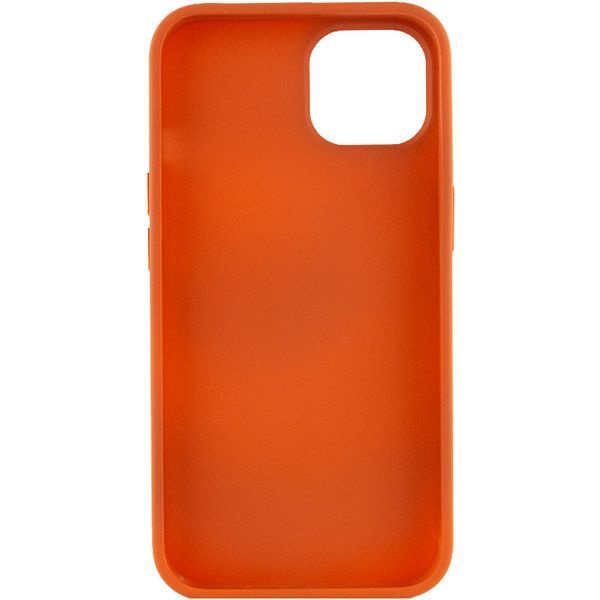 TPU чохол Bonbon Metal Style для Apple iPhone 14 (6.1") Помаранчевий / Papaya 257169 фото