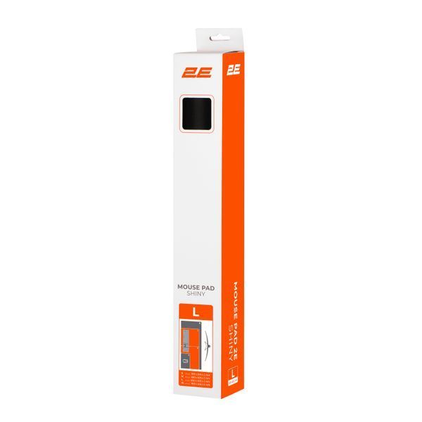Килимок для миші 2E SHINY, L(800x400x2мм), чорний (2E-PAD-L-SHINY-BLACK) 374283 фото