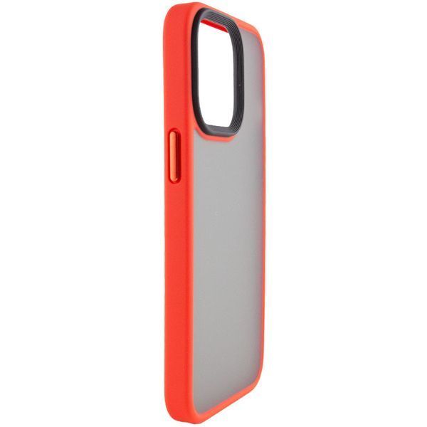 TPU+PC чохол Metal Buttons для Apple iPhone 15 Pro Max (6.7") Червоний 275292 фото