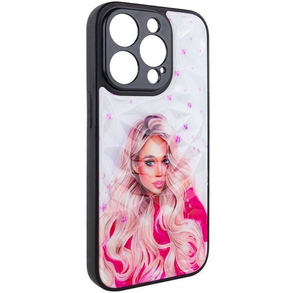 TPU+PC чохол Prisma Ladies для Apple iPhone 14 Pro (6.1") Pink 262517 фото