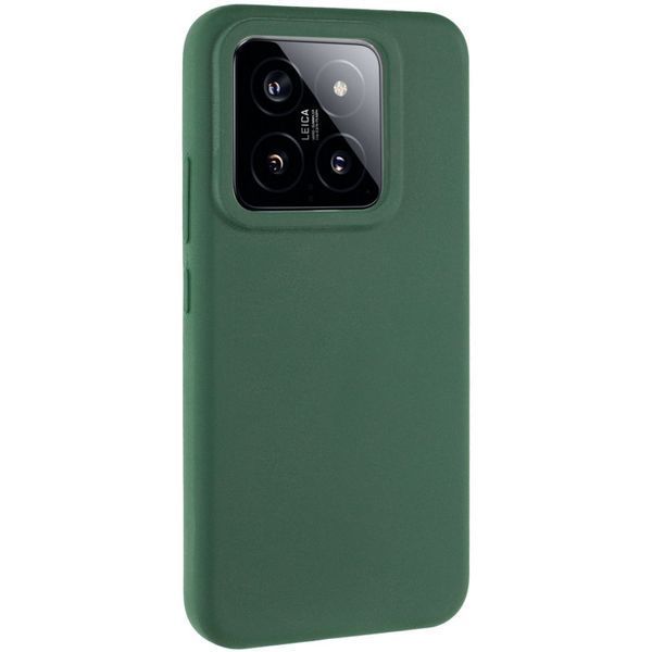 Чохол Silicone Cover Lakshmi (AAA) для Xiaomi 14 Pro Зелений / Cyprus Green 286952 фото