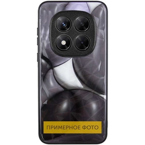 TPU+PC чохол Prisma BubbleGum для Xiaomi Redmi Note 14 4G (Int. version) 3D Grey 358114 фото