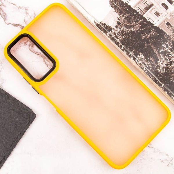 Чохол TPU+PC Lyon Frosted для Oppo A17 Orange 273359 фото