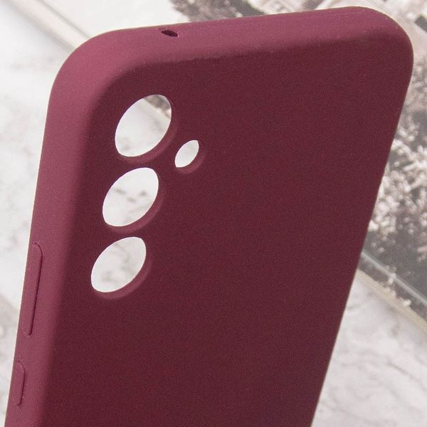 Чохол Silicone Cover Lakshmi Full Camera (AAA) для Samsung Galaxy S24 Бордовий / Plum 286892 фото