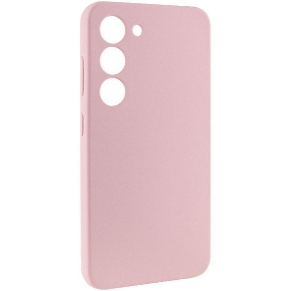Чохол Silicone Cover Lakshmi Full Camera (AAA) для Samsung Galaxy S24 Рожевий / Pink Sand 286905 фото