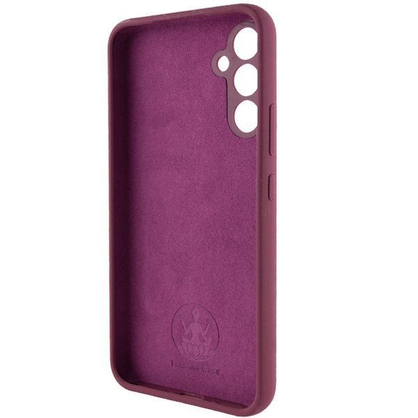 Чохол Silicone Cover Lakshmi Full Camera (AAA) для Samsung Galaxy S24 Бордовий / Plum 286892 фото