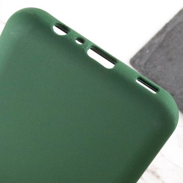 Чохол Silicone Cover Lakshmi Full Camera (AA) для Samsung Galaxy A06 Зелений / Dark green 321390 фото