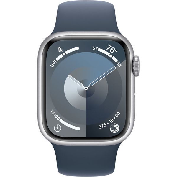Смарт-годинник Apple Watch Series 9 GPS 41mm Silver Aluminum Case With Pacific Blue Magnetic Strap S/M MR903/MTJ33 328933 фото