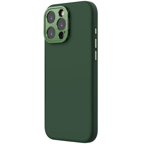 Чохол Silicone Nillkin LensWing Prop Magnetic для Apple iPhone 16 Pro Max (6.9") Зелений / Green 361234 фото