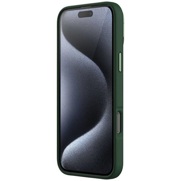 Чохол Silicone Nillkin LensWing Prop Magnetic для Apple iPhone 16 Pro Max (6.9") Зелений / Green 361234 фото