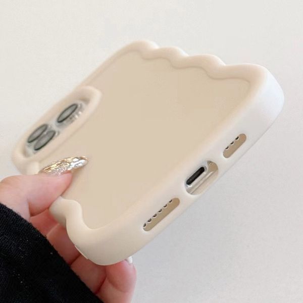 Чохол TPU Ripple для Apple iPhone 13 Pro Max (6.7") Antique White 376627 фото