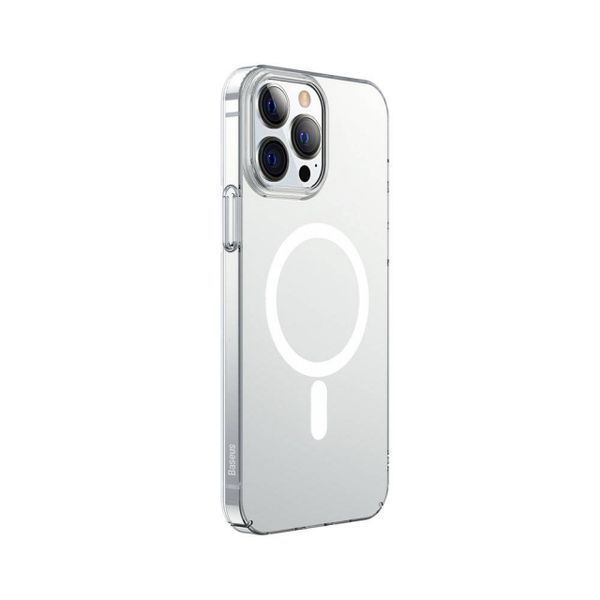 Чохол-накладка iPhone 13 Pro Baseus Crystal Magnetic Transparent 262053 фото