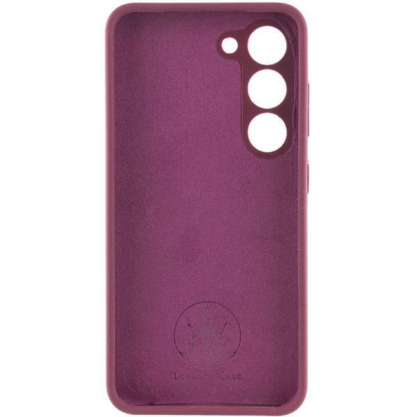 Чохол Silicone Cover Lakshmi Full Camera (AAA) для Samsung Galaxy S24 Бордовий / Plum 286892 фото