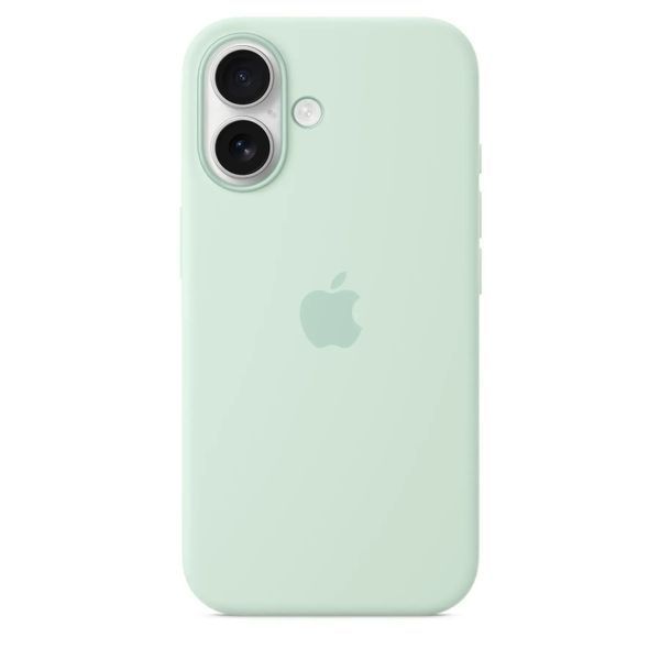 Чохол-накладка Apple iPhone 16 Apple Silicone Case MagSafe Aquamarine 356908 фото
