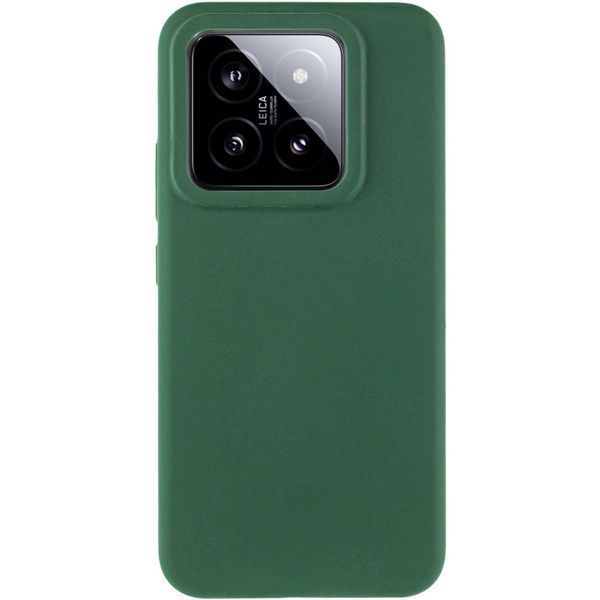 Чохол Silicone Cover Lakshmi (AAA) для Xiaomi 14 Pro Зелений / Cyprus Green 286952 фото