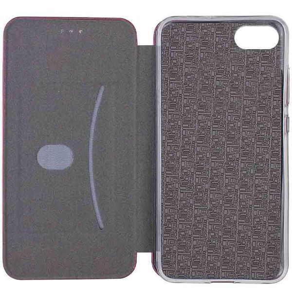Шкіряний чохол-книжка Classy для Apple iPhone 7 / 8 / SE (2020) (4.7") Бордовий 393959 фото