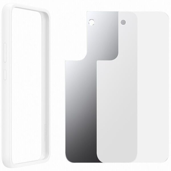 Чохол-накладка Samsung S22 Plus Frame Cover EF-MS906CWEGRU White 245353 фото