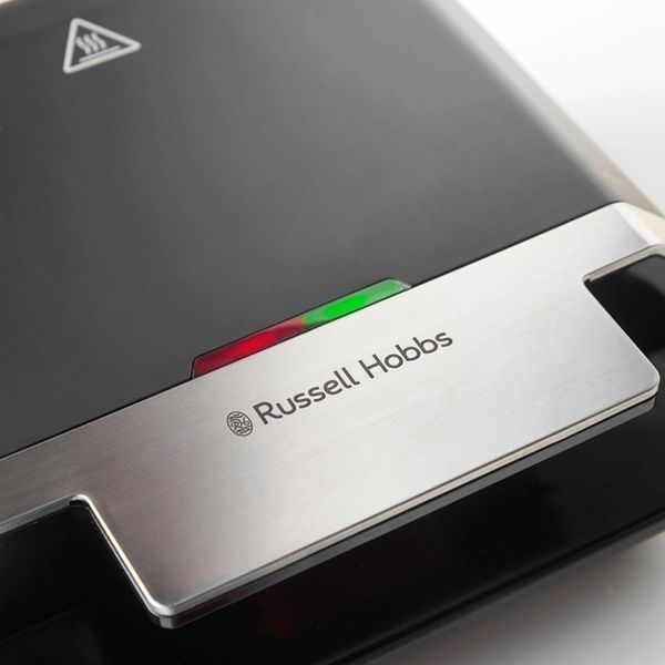 Сендвічмейкер Russell Hobbs, 750Вт, 1 пластина-сендвіч, корпус-пластик, чорний (26800-56) 363835 фото